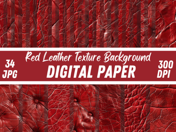 Download Red Leather Texture Sleek Backgrounds - Background Collection