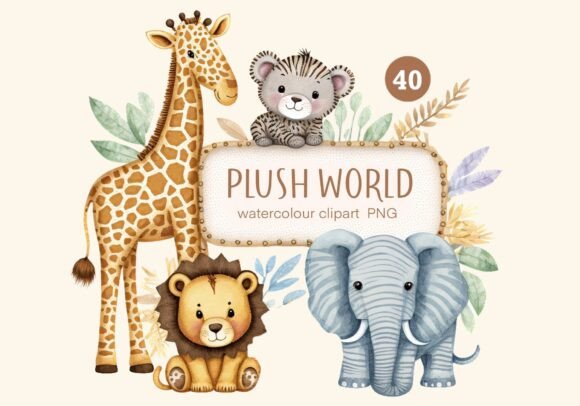 Download Plush World, Baby Animal - Plush Collection