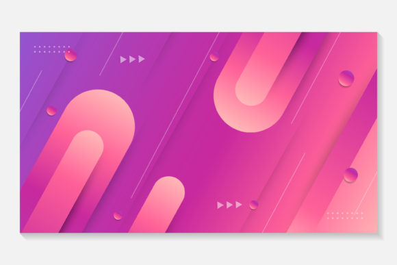 Download Abstract Gradient Shapes Background - Background Collection