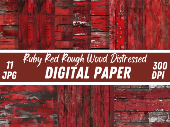 Download Ruby Red Rough Wood Paper Backgrounds - Background Collection