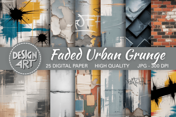 Download Faded Urban Grunge Background - Background Collection