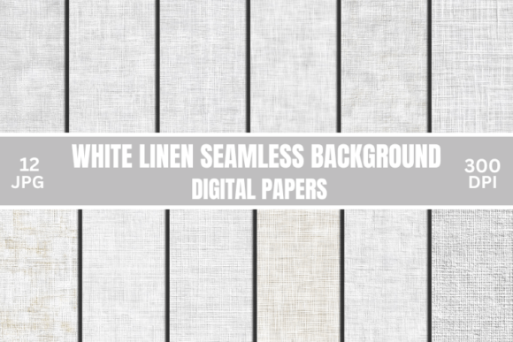 Download White Linen Seamless Background Digital - Background Collection